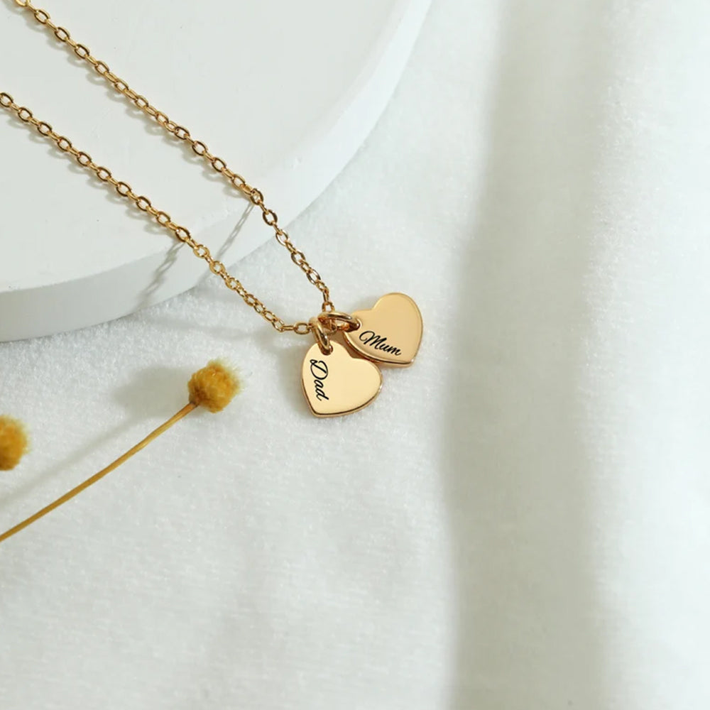 Personalized Heart Necklace