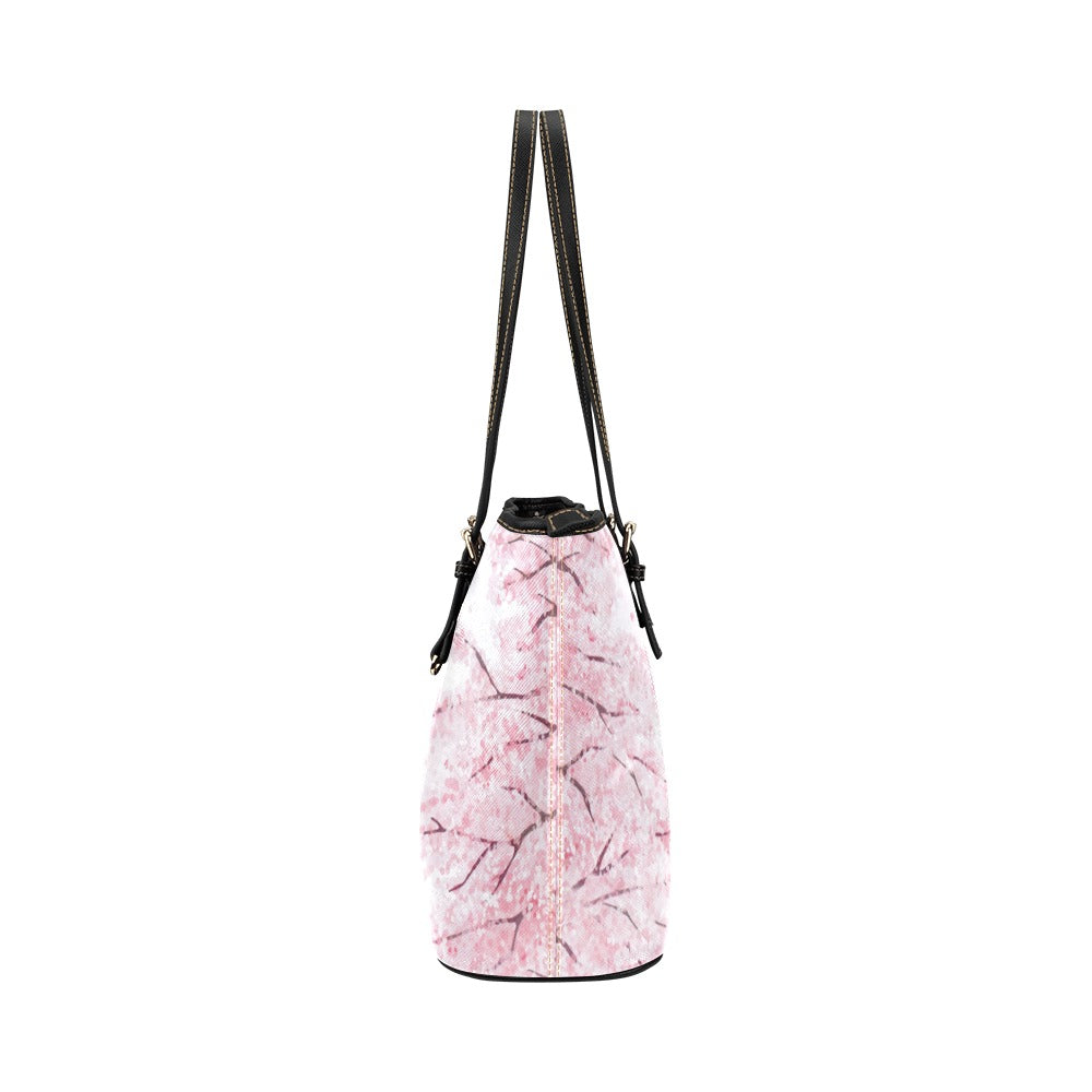 Wife Mom Boss Leather Tote Bag