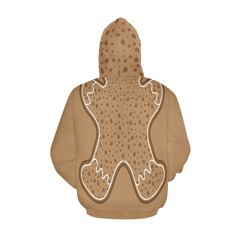 Gingerbread Man Ugly Christmas Hoodie