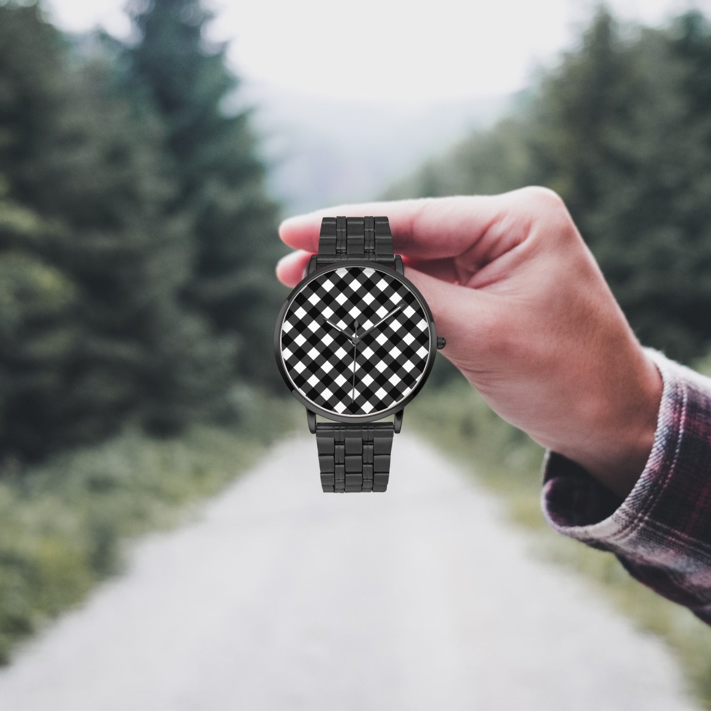 Instafamous Steel Strap Quartz watch (Men)