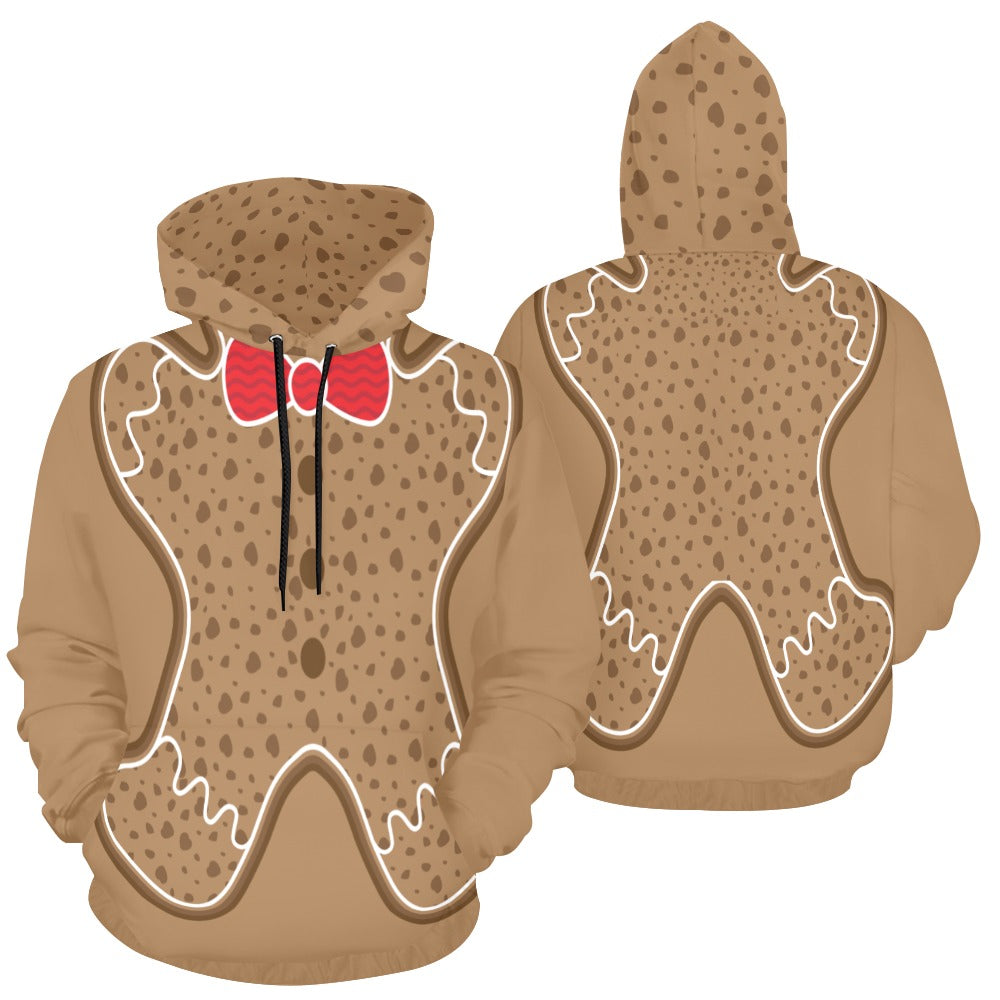 Gingerbread Man Ugly Christmas Hoodie