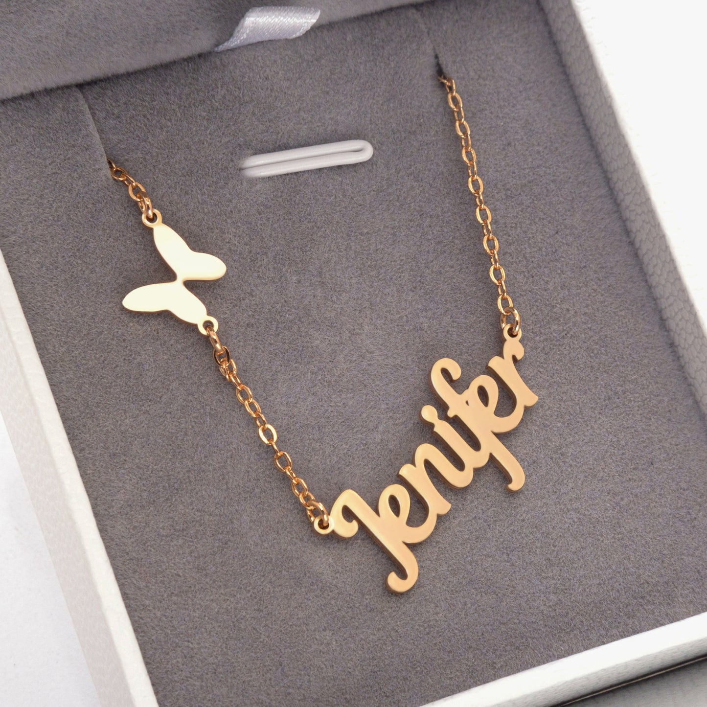 Dainty Butterfly Necklace
