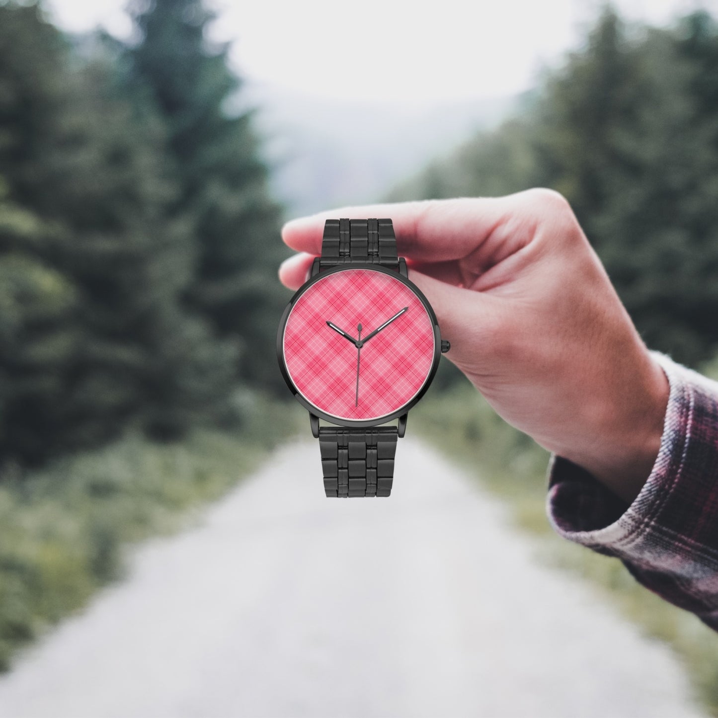 Instafamous Steel Strap Quartz watch