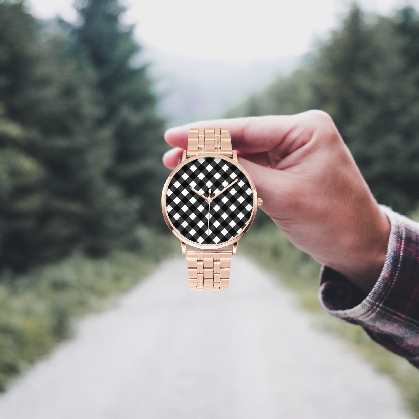 Instafamous Steel Strap Quartz watch (Men)