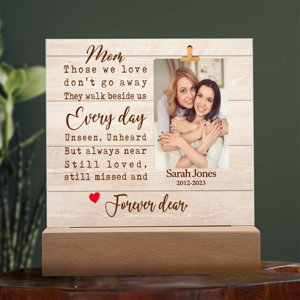 Mom Memorial Plaque and Ornament