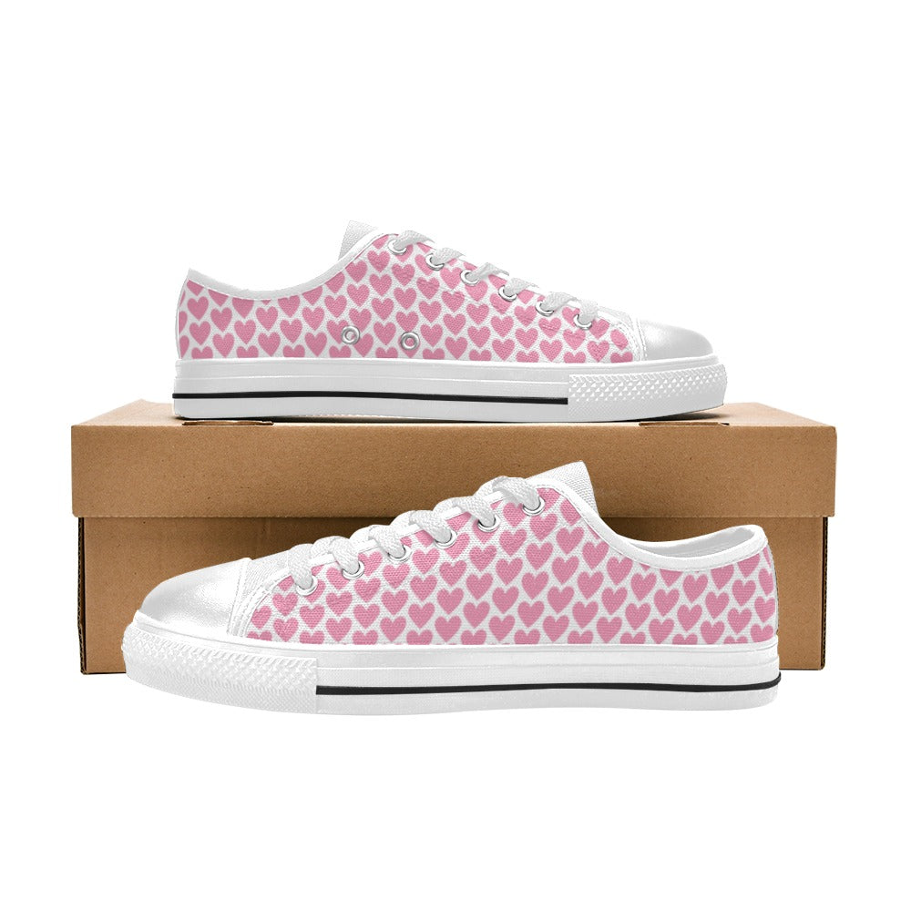 Pinkie's Heart Canvas Sneakers