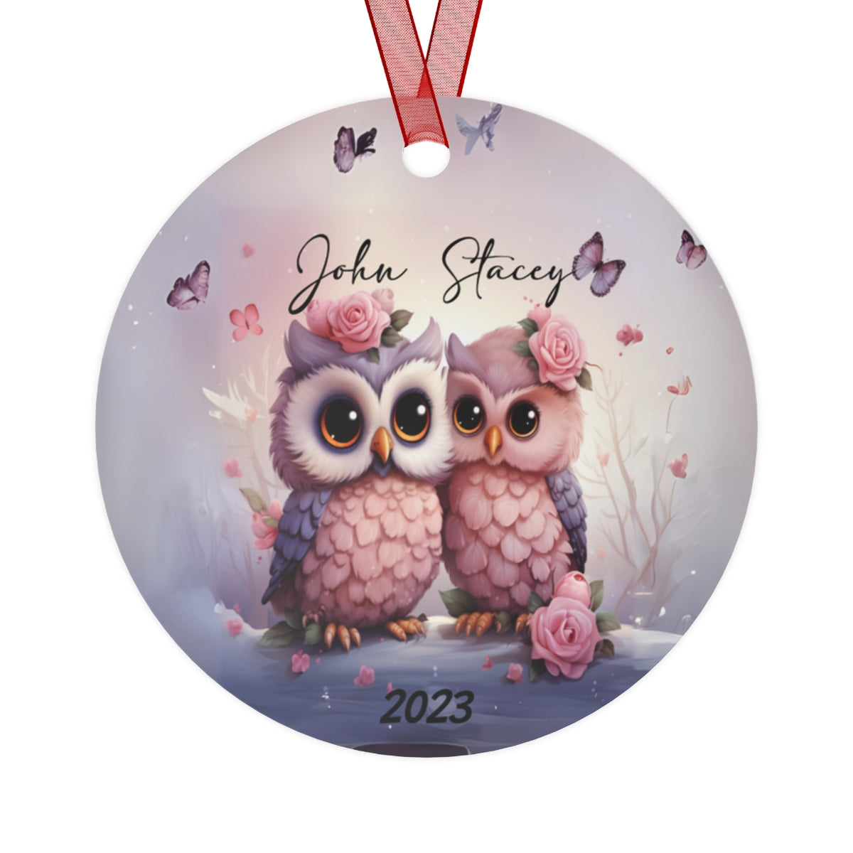 Owl Love Ornament