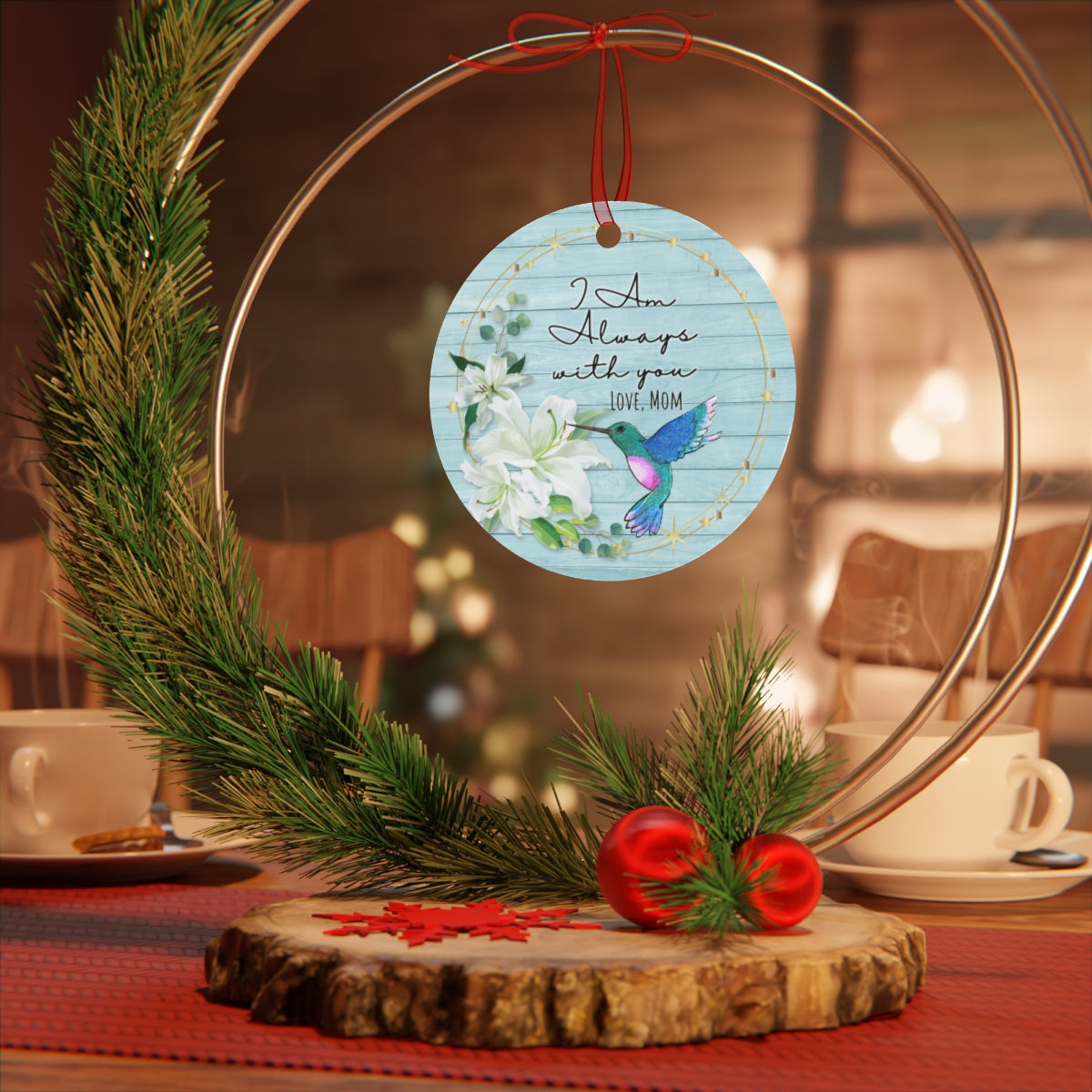 Message from Mom Ornament