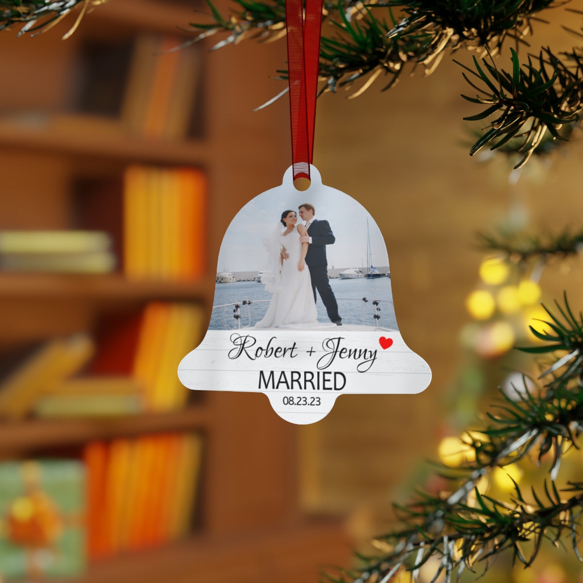 Mr and Mrs Christmas Ornament