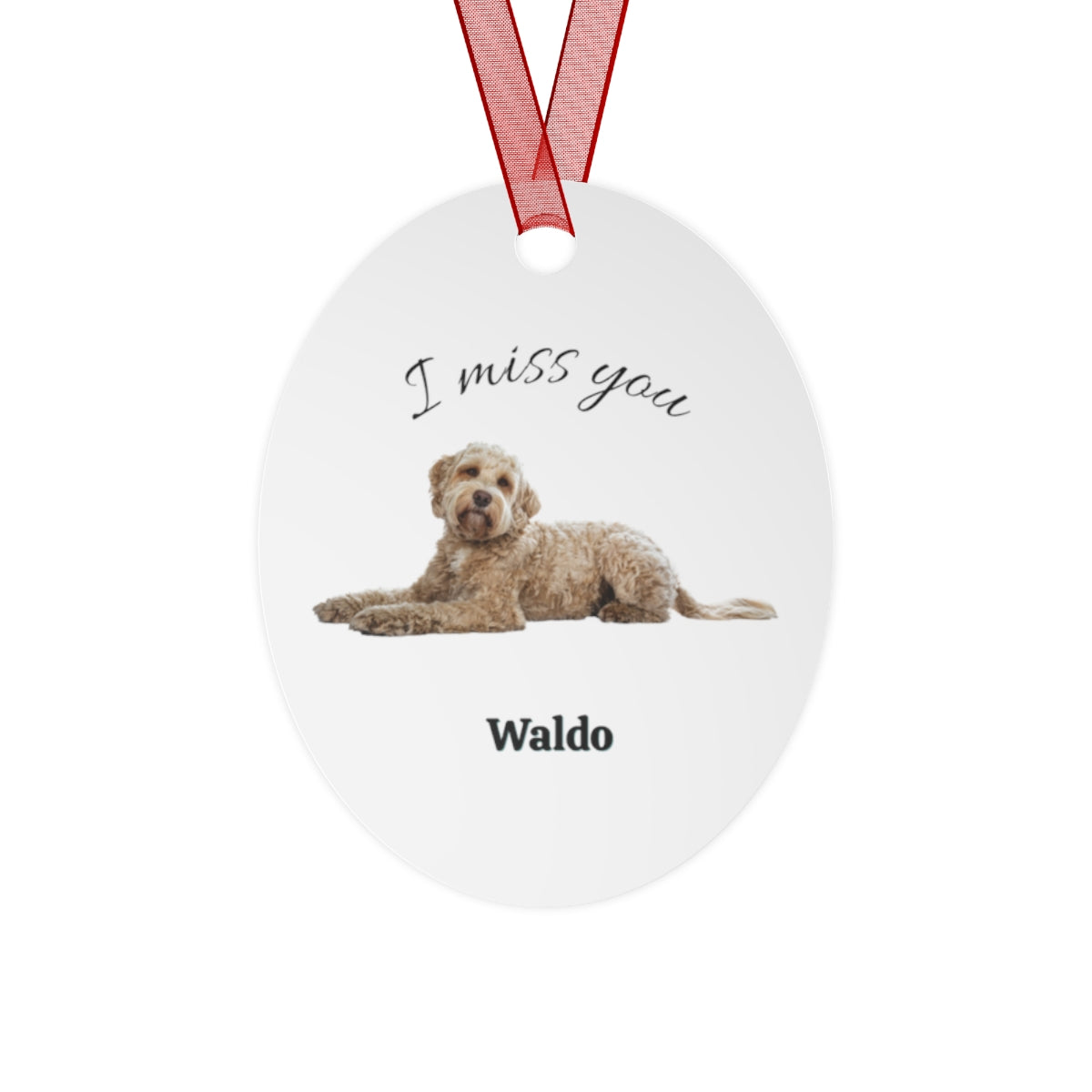 Personalized Pet Ornament with Photo