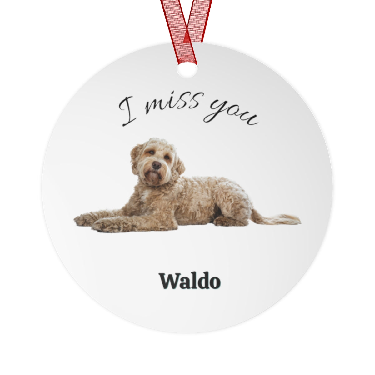 Personalized Pet Ornament with Photo