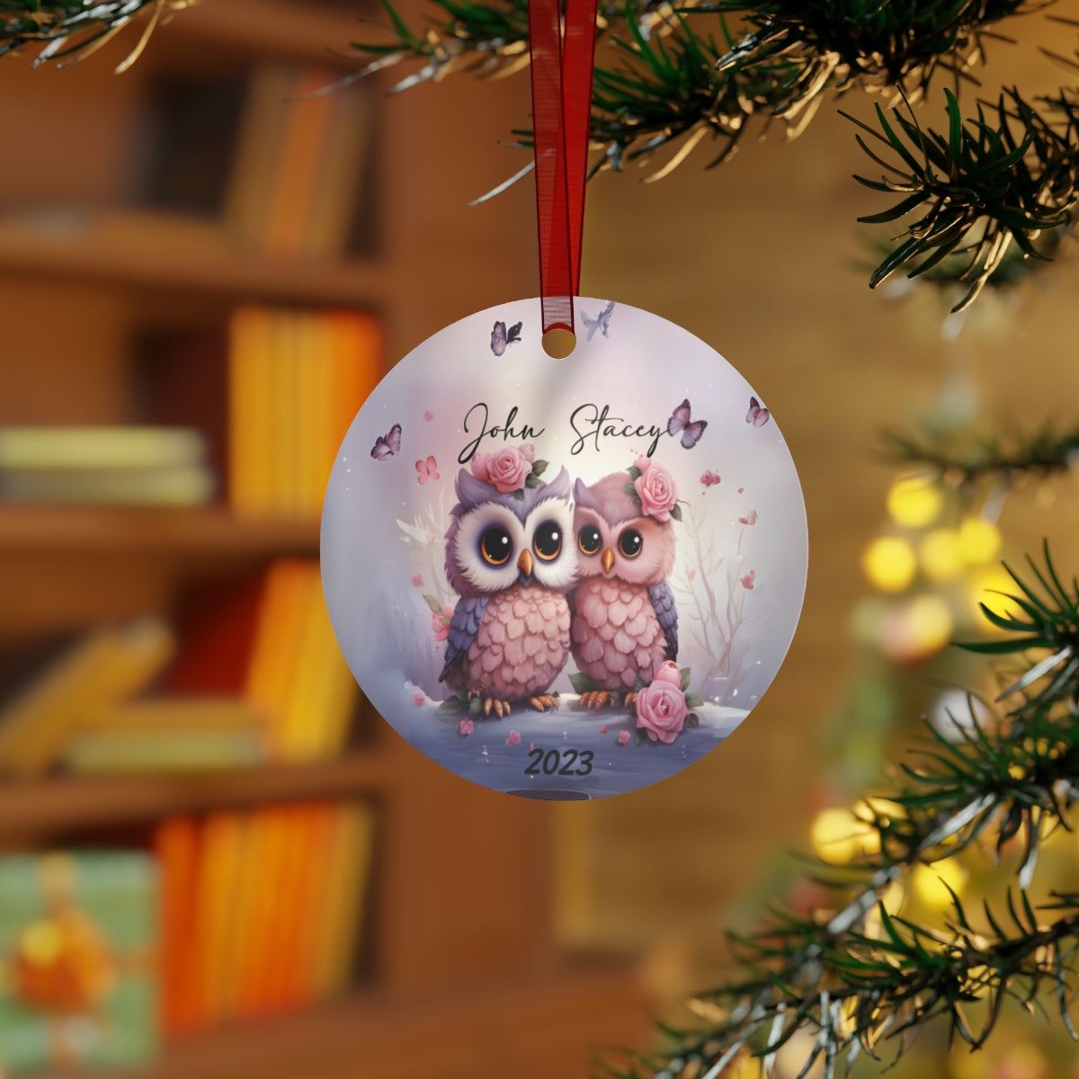 Owl Love Ornament