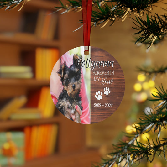 Pet Paws Memorial Christmas Ornament