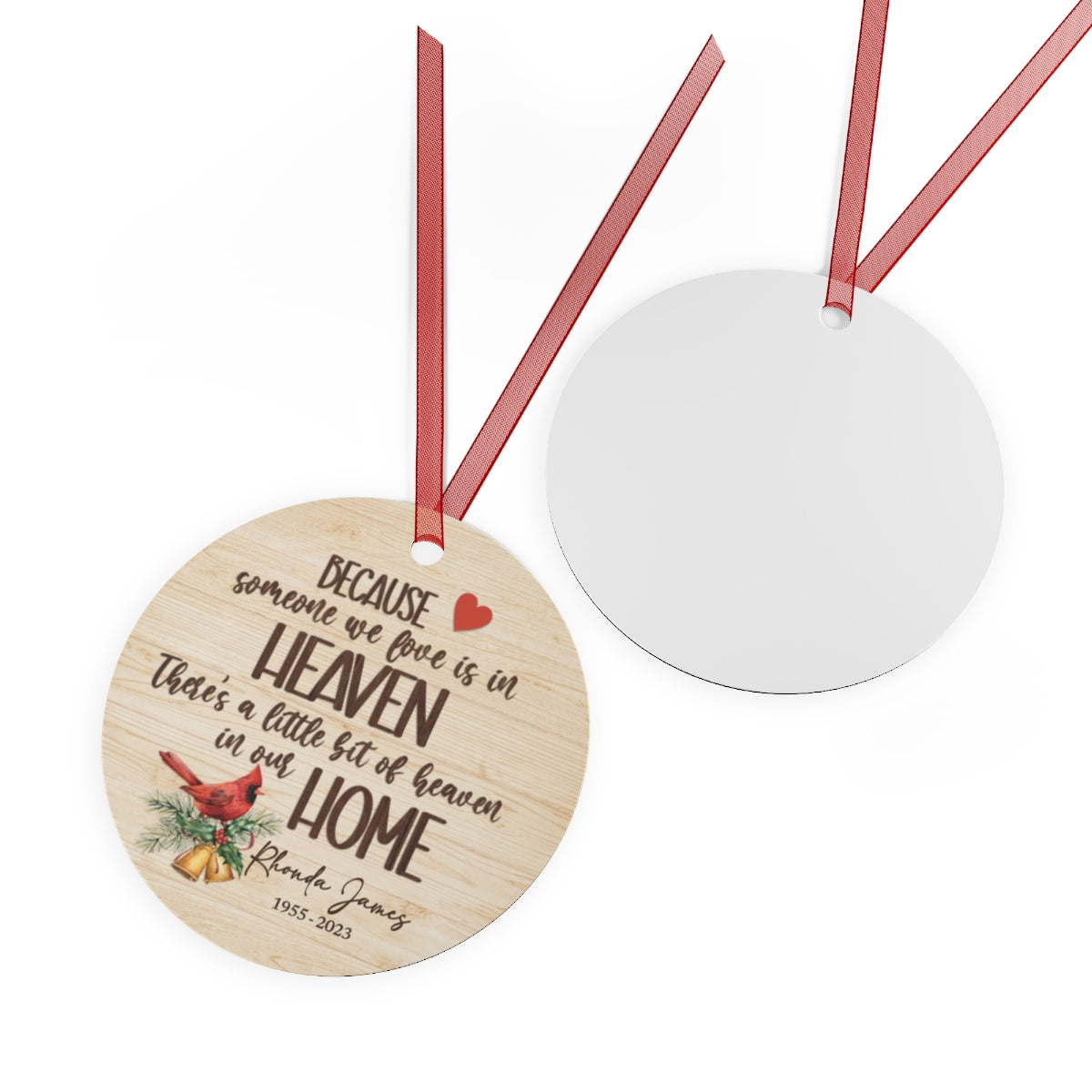 Cardinal In Remembrance Ornament