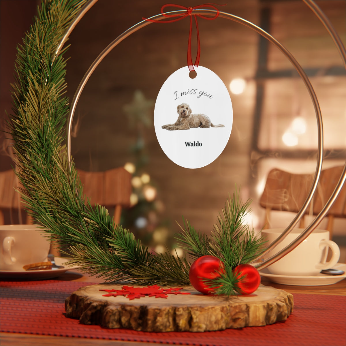 Personalized Pet Ornament with Photo