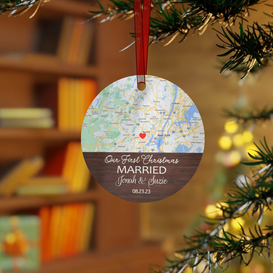 First Christmas Married Ornament