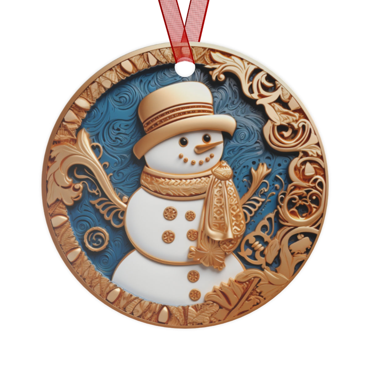 3D Snowman Ornament and LED Night Light