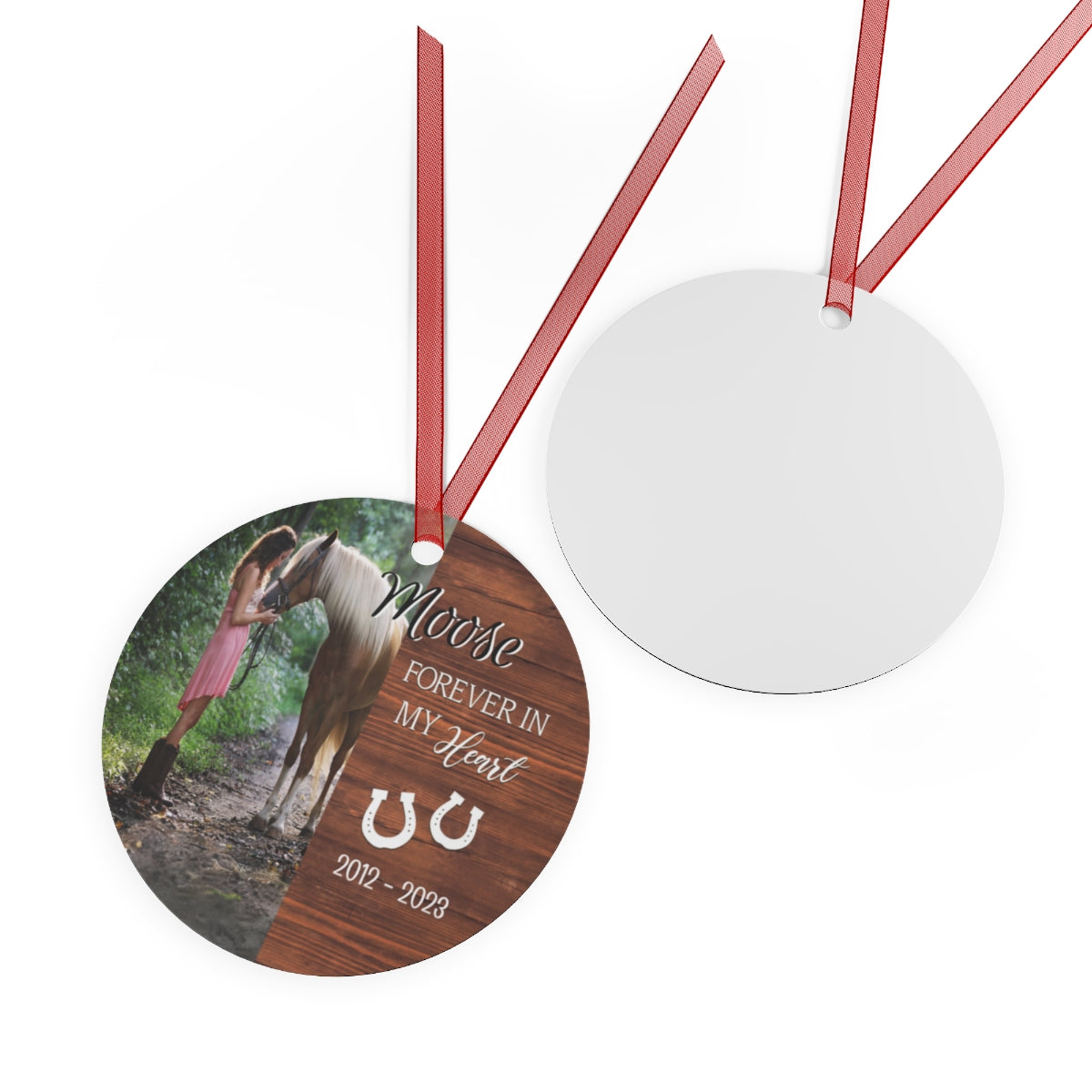 Horse Remembrance Gift Ornament