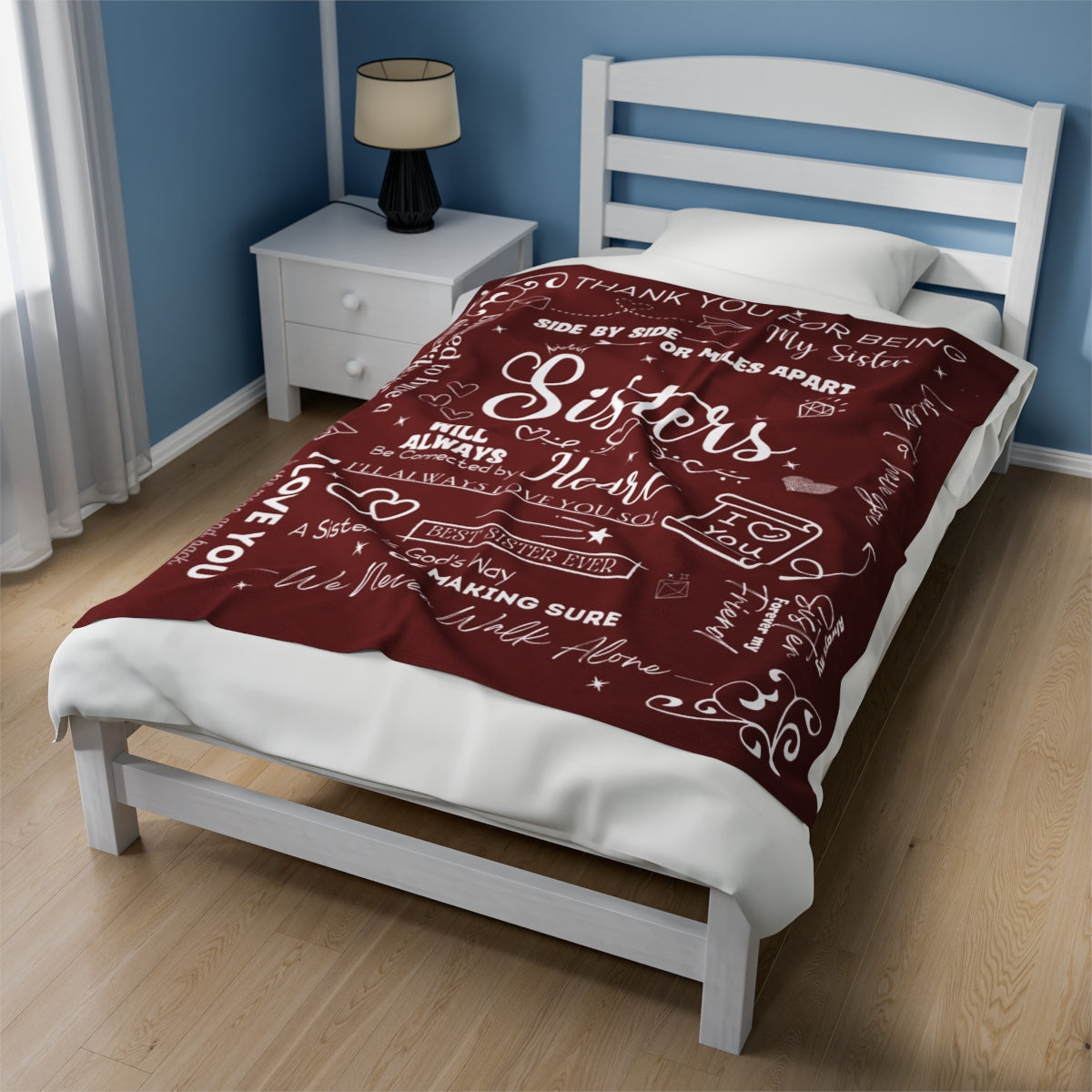 Thank You Sister Velvet Soft Blanket