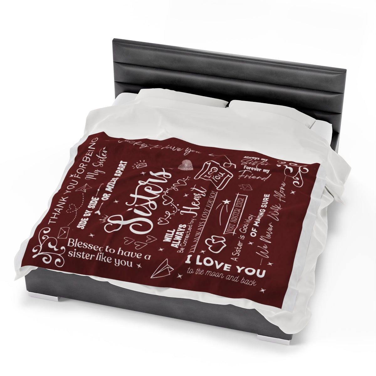 Thank You Sister Velvet Soft Blanket