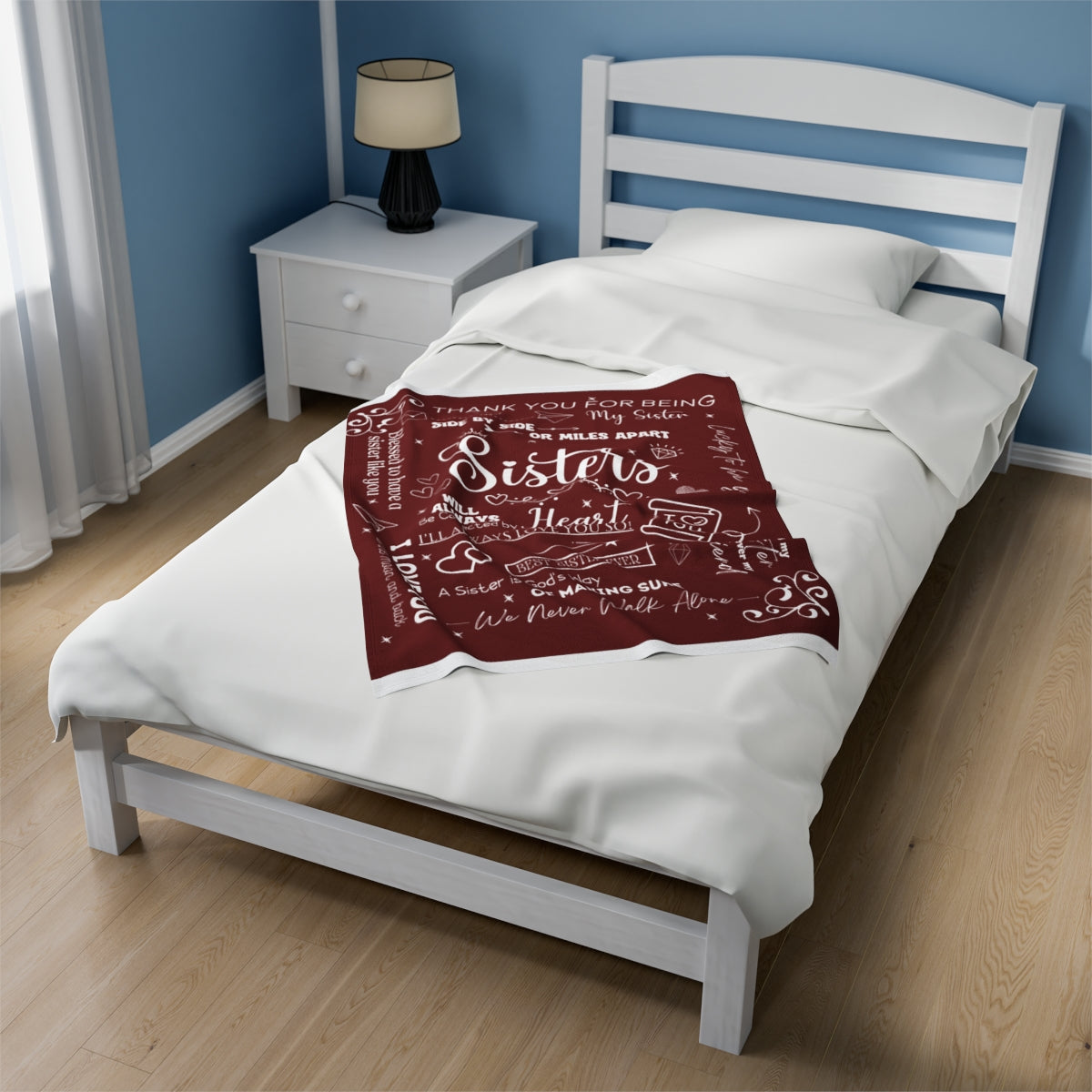 Thank You Sister Velvet Soft Blanket