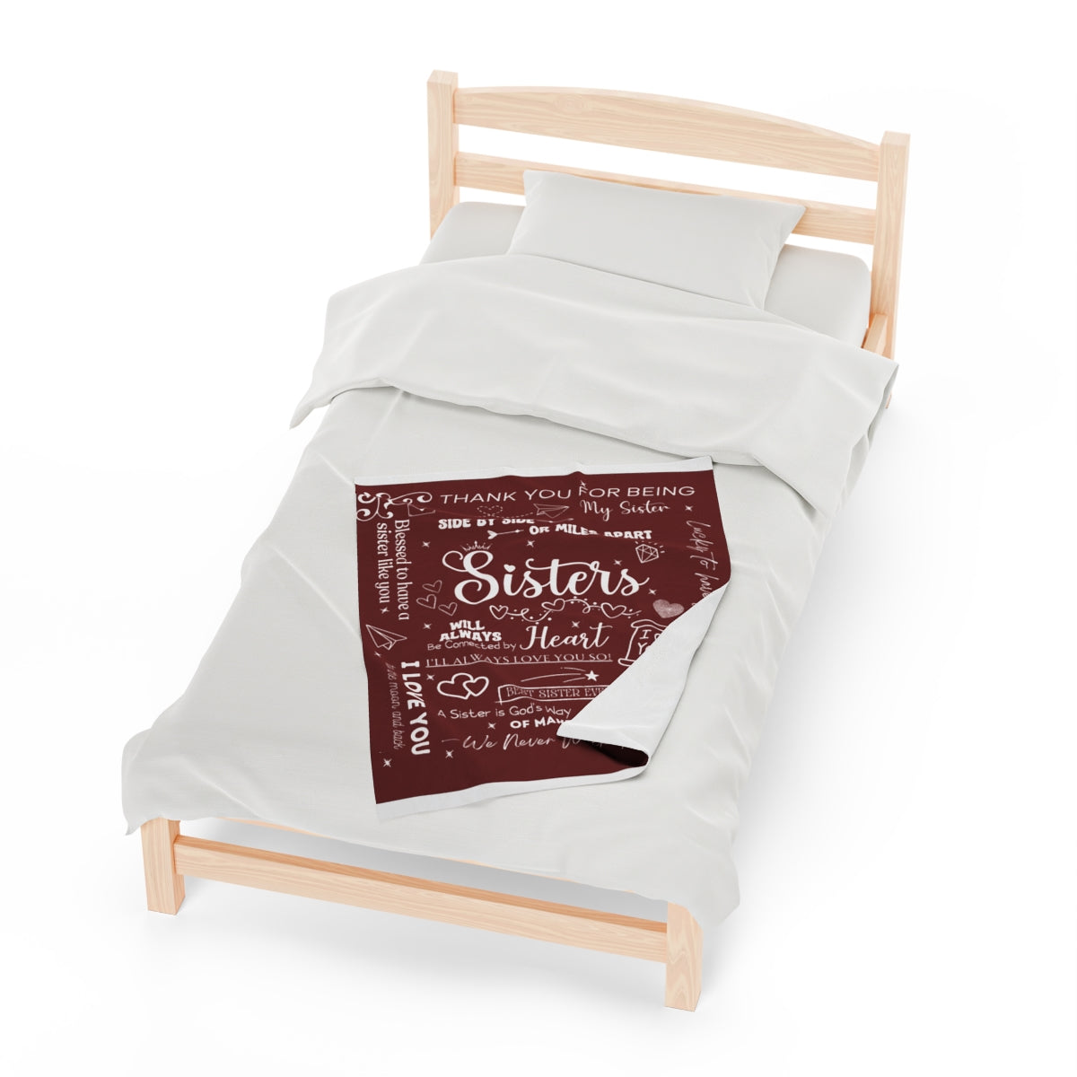 Thank You Sister Velvet Soft Blanket