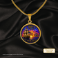 America 250 Years Necklace or Keychain Stained Glass Style Liberty Ship Patriotic Commemorative Limited Edition