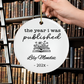 Personalized Author Ornament, The Year I Was Published, Custom Published Author Gift, New Writer Christmas Ornament Keepsake, Bestselling