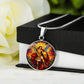 Archangel Michael Necklace or Keychain, Saint Michael Protection Jewelry, Catholic Warrior Angel Pendant Gift
