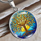 Stained Glass Jewelry - Necklace and Bangle