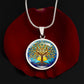 Stained Glass Jewelry - Necklace and Bangle