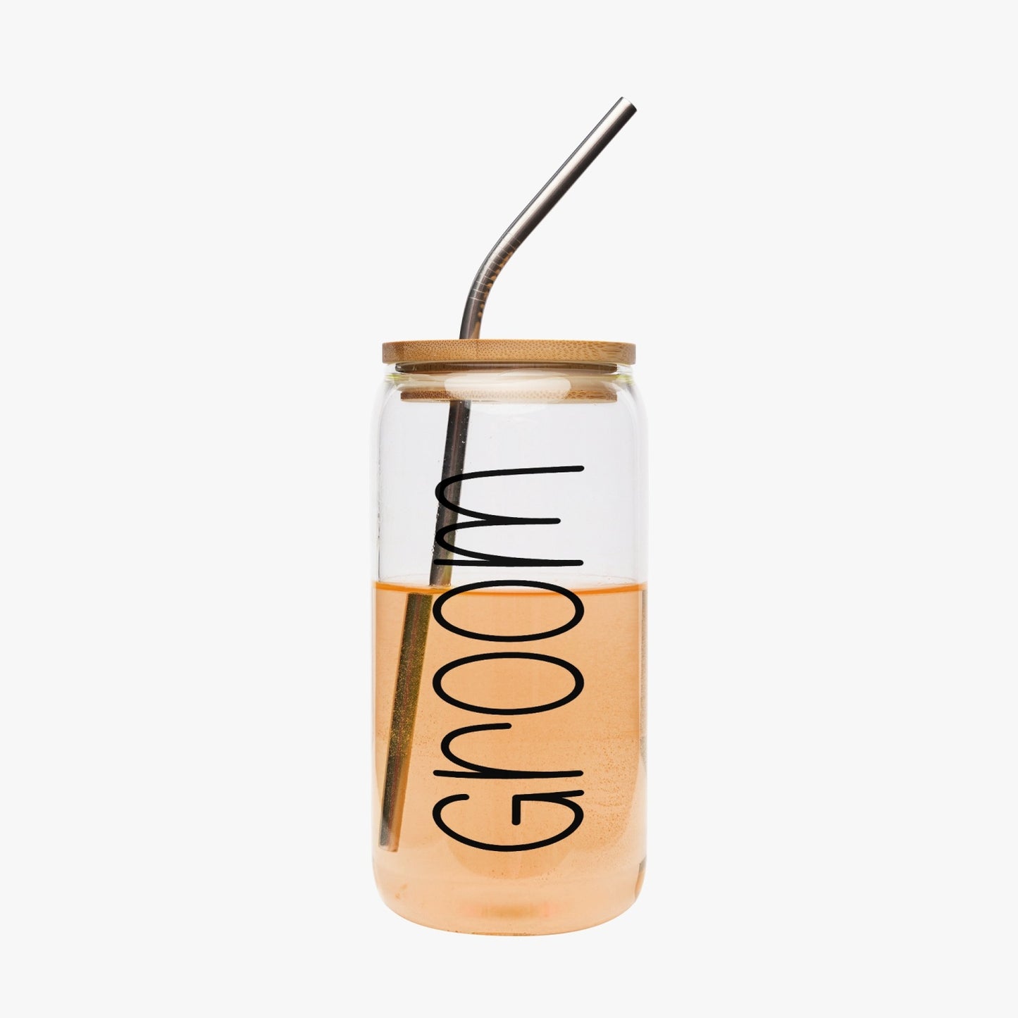 Groom Wedding Tumbler with Bamboo Lid