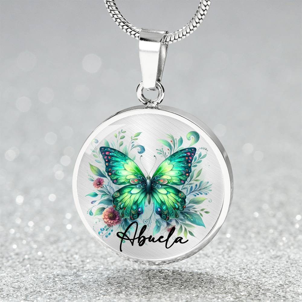 Silver Butterfly Necklace