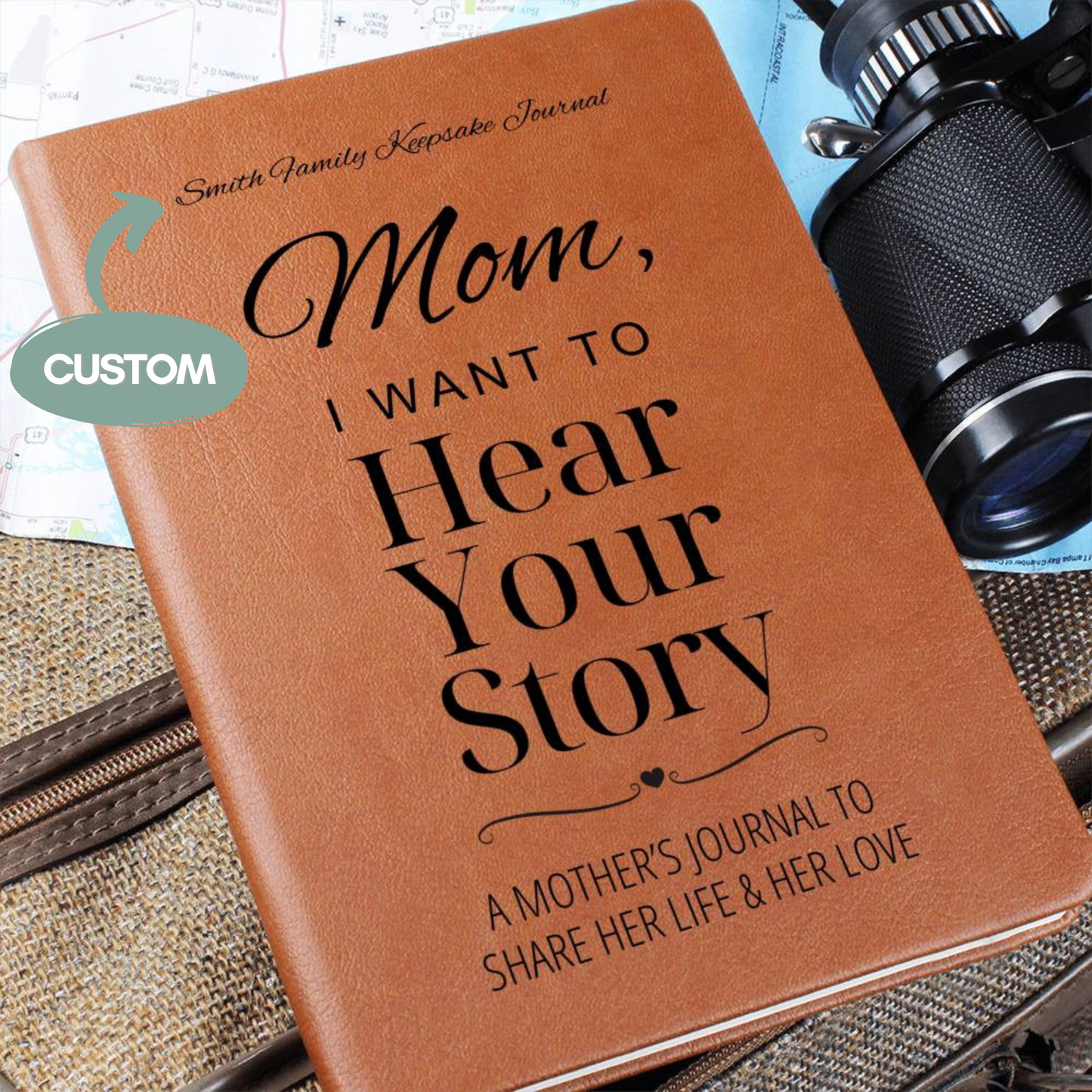 Personalized Grandmother Memory Book Journal