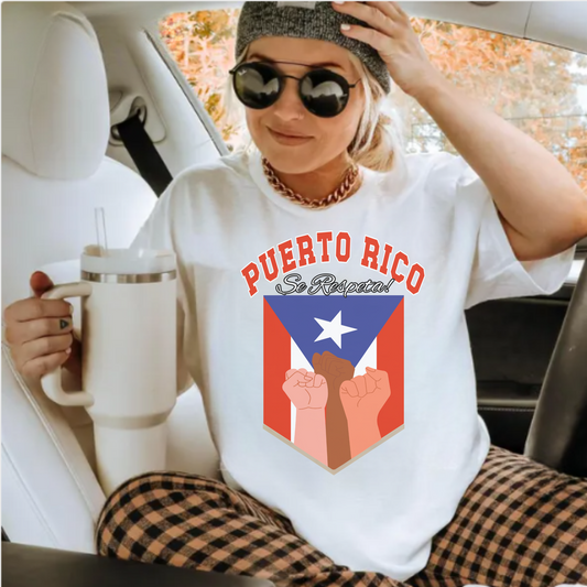 Respect Puerto Rico Unisex Shirt