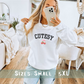 Strawberry Cutesy Demure Sweatshirt