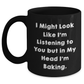 Baking Gifts for Him, Funny Quote Dad Mug, Unique Father's Day Unique Gifts from Men, Black Coffee Mug for Baking Enthusiasts - Main