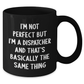 Dispatcher Humor Gifts from Family to Dispatcher Friends - Funny Black Coffee Mug for Father's Day - Additional
