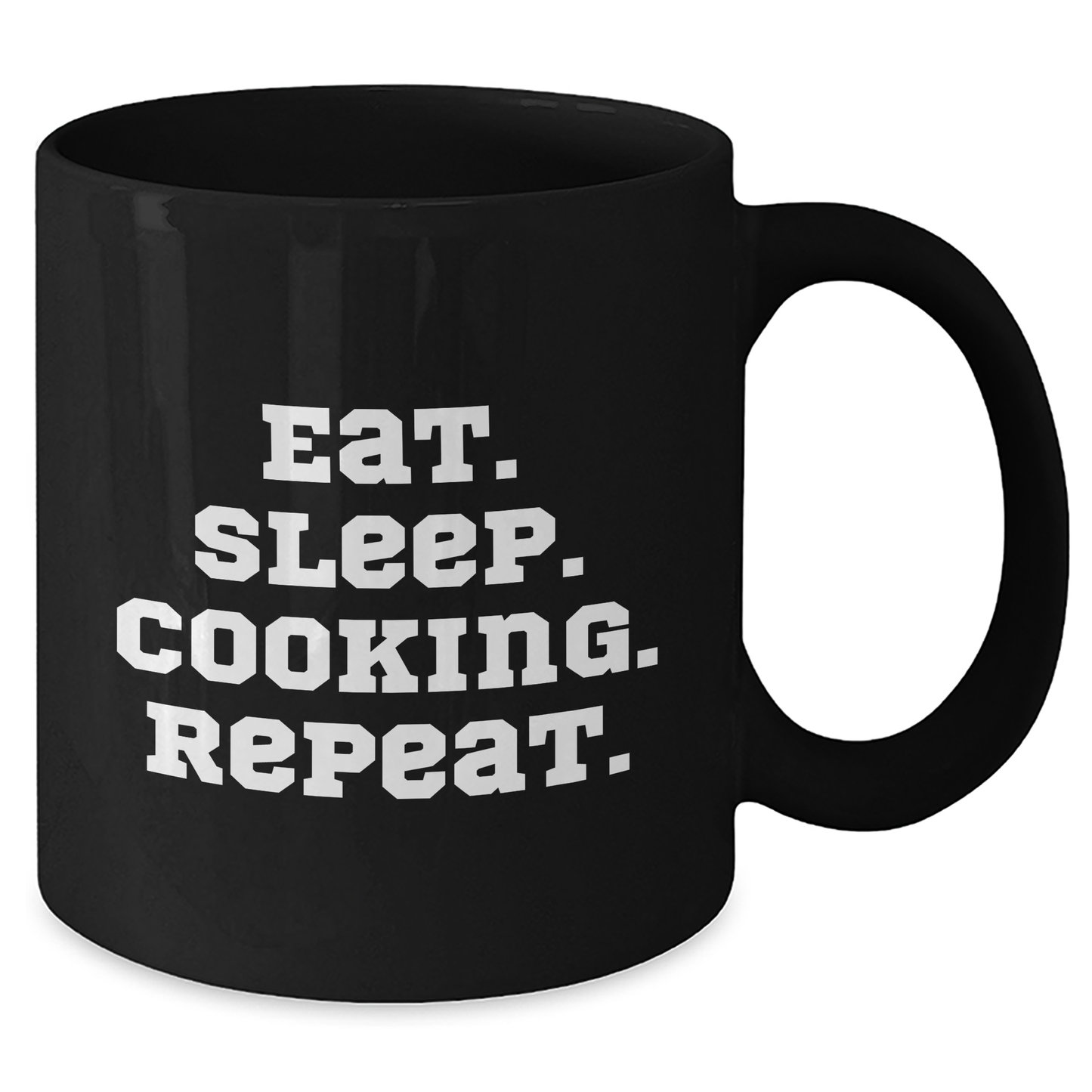 Funny Cooking Quotes Black Coffee Mugs, Gifts from Men to Cooking Enthusiast Friends, 11oz or 15oz Microwave and Dishwasher Safe for Father's Day - Additional