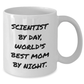 Scientist Mug, Funny Quote, Ideal Gift for Father's Day from Mom, 11oz or 15oz Ceramic White Coffee Mug - Additional