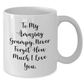 Funny Grampy White Coffee Mug Gifts from Men to My Amazing Grampy, Perfect for Mother's Day - Additional