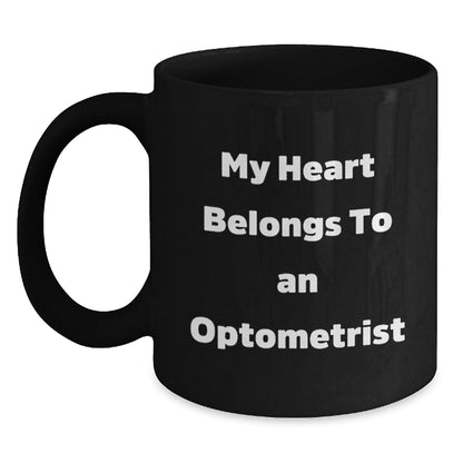 Funny Optometrist Gifts from Friends Black Coffee Mugs for Christmas Unique Presents - Main