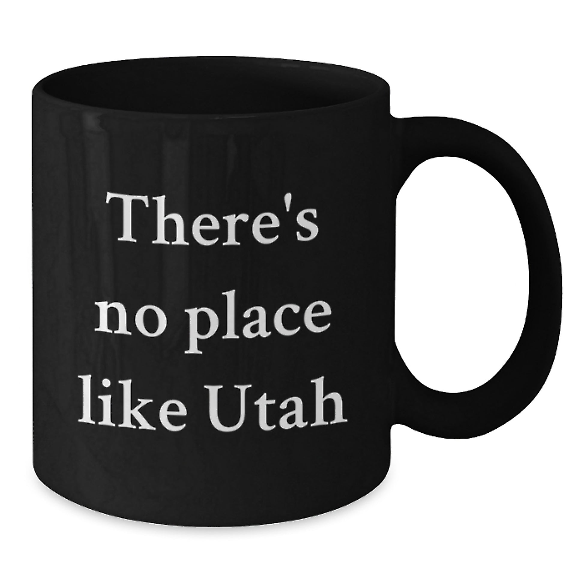 Utah Gifts from Men, Funny Utah Quotes on Black Coffee Mug, Christmas Unique Gifts - Additional