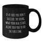 Funny Gifts from Men to Real Estate Agents, Black Coffee Mug for Christmas Unique Presents - Additional