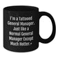 Funny General Manager Gifts for Him - Christmas Unique Office Mugs for General Manager Men from Friends and Family - Additional