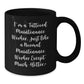 Funny Maintenance Worker Gifts from Friends - I'm A Tattooed Maintenance Worker Black Coffee Mug, 11oz or 15oz, Microwave and Dishwasher Safe - Additional