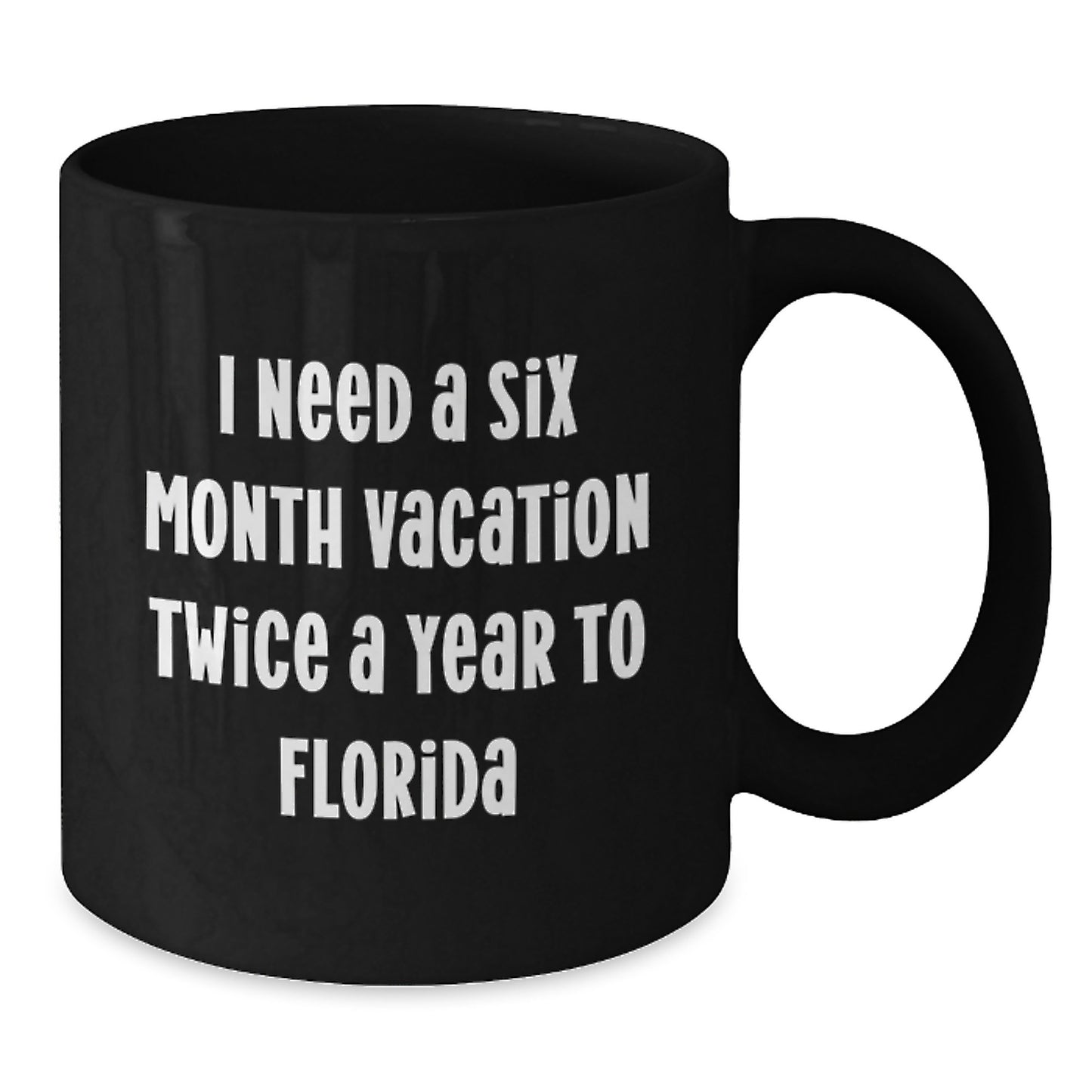 Florida Sunshine Black Coffee Mugs Gifts from Men to Friends for Family Christmas Unique Mugs - Additional