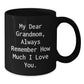 Funny Grandmom Gifts for Christmas Unique Black Coffee Mugs from Family to Mom - Additional
