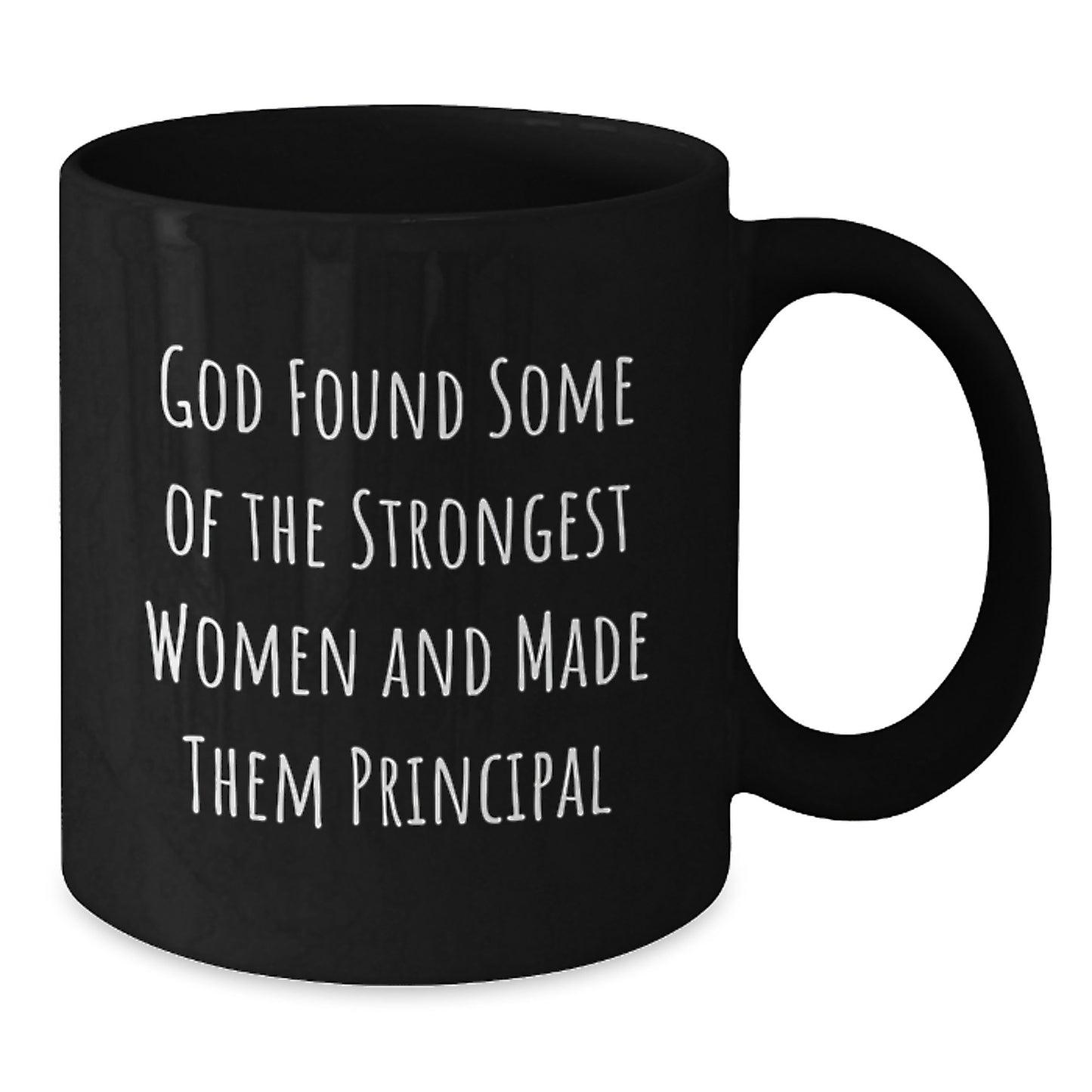 Funny Principal Gifts for Men Women Coworkers Friends Family - Black Coffee Mug with Inspirational Quote - Additional