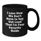 Funny Guide Gifts from Friends, Gifts for Favorite Guides, Black Coffee Mug with I Love How We Don't Have To Say Out Loud That I'm Your Favorite Guide Quote, Unique Christmas Memorable Presents - Additional